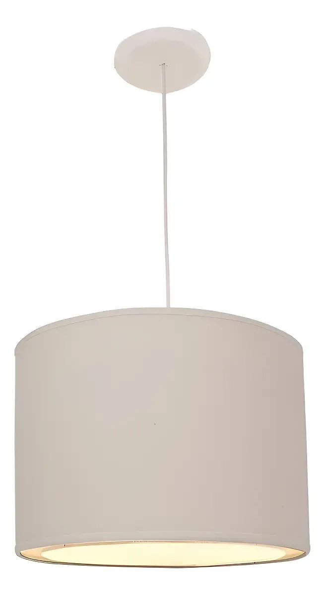 COLGANTE ANOUK PANTALLA CILINDRICA LIENZO 2XE27 PLATIL CO660